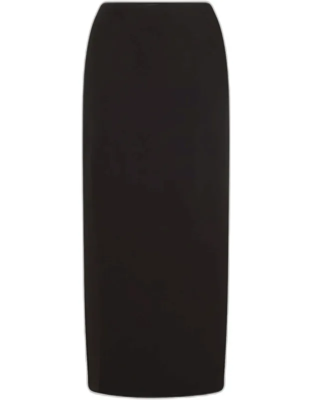Bow Column Maxi Skirt