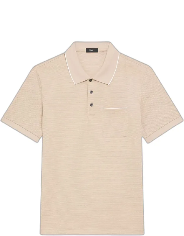 Birdseye Pique Pocket Polo Shirt