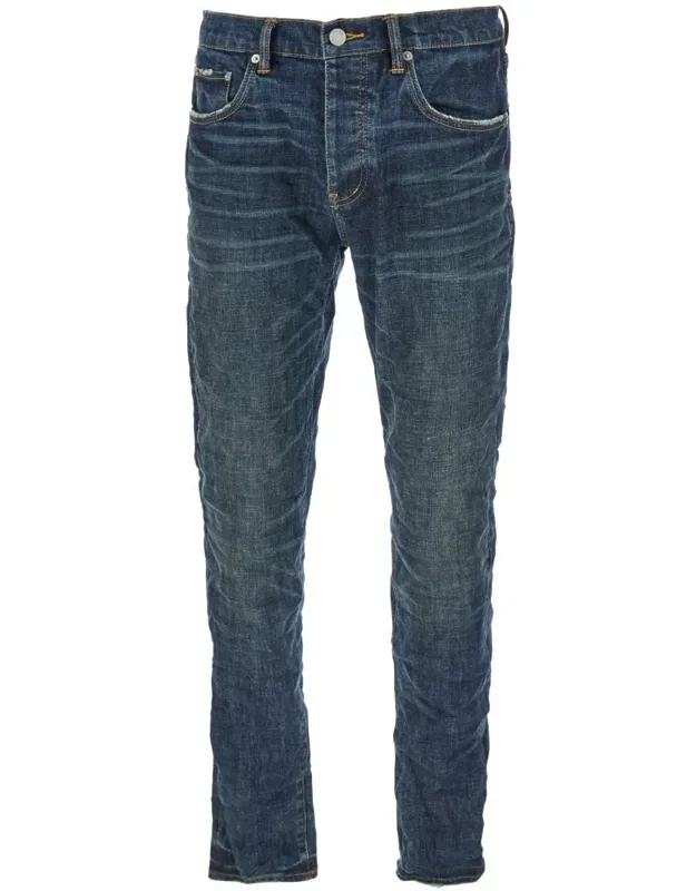 Jeans With Low Rise And Stonewashed Effect