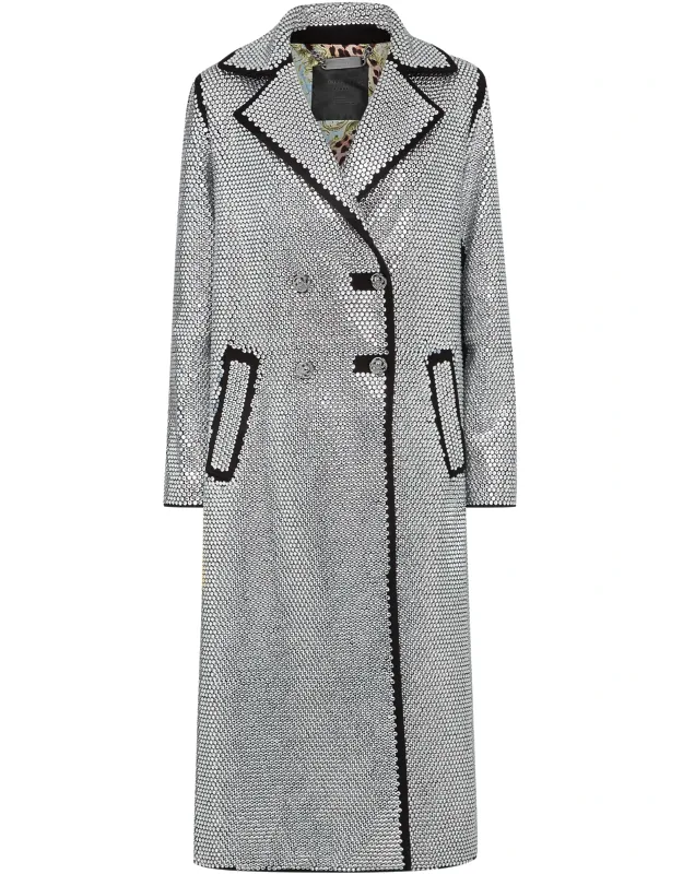 Long Crystal Coat