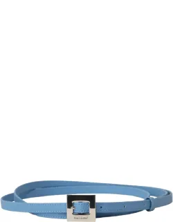 Path Vegan Leather Waist Belt