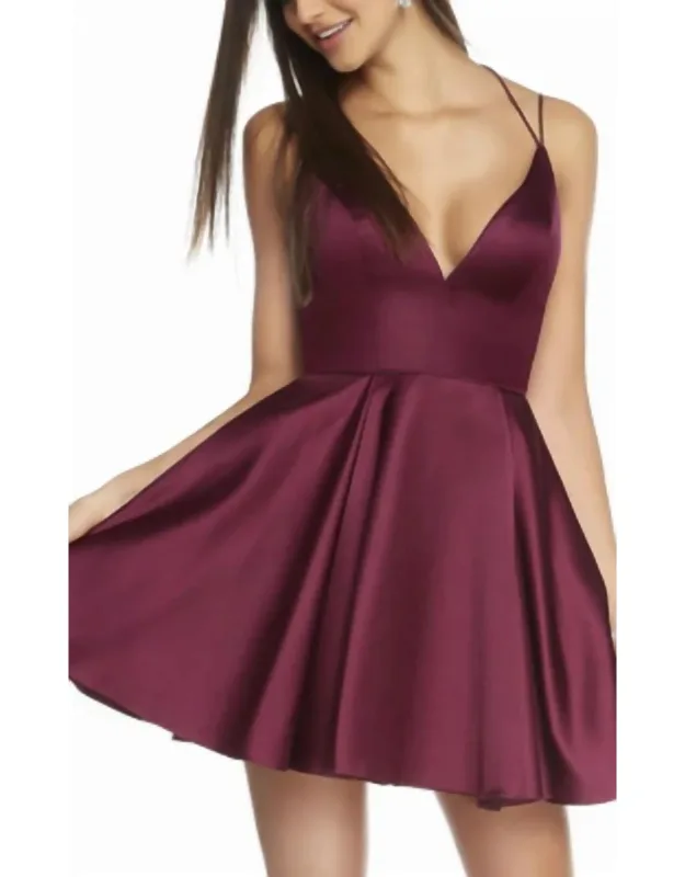Fit And Flare Short Dress