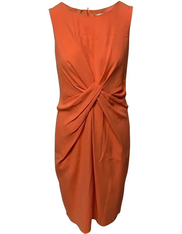 Shift Dress With Knot Effect