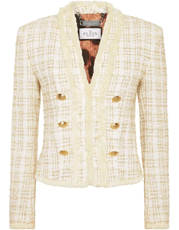 Tweed Bolero Blazer