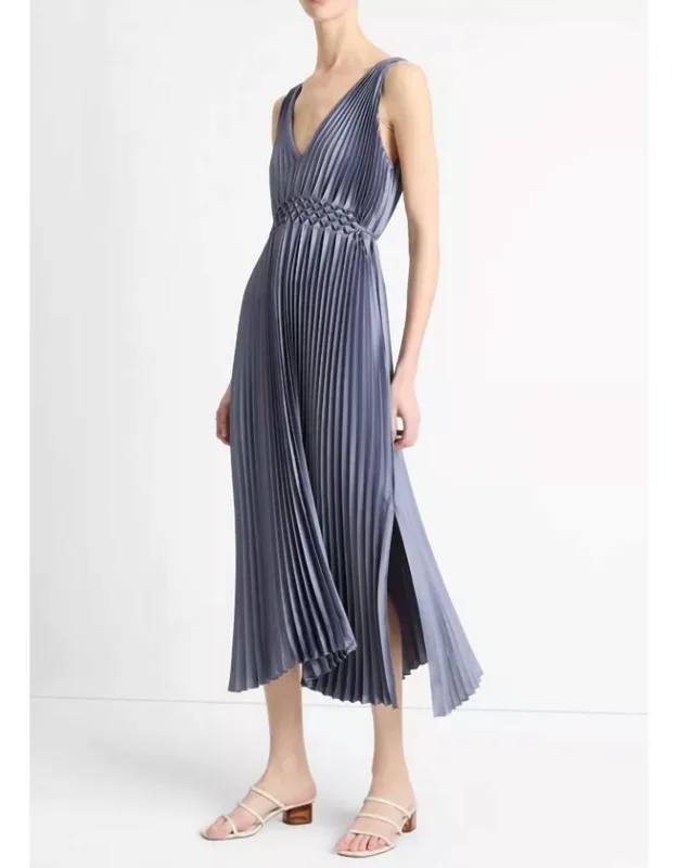Hand Smocked Pleated Dress