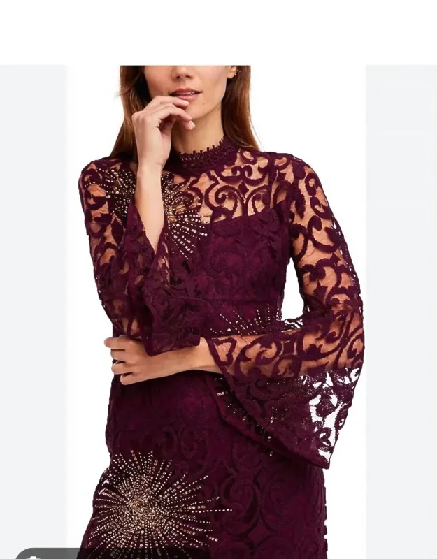 Crochet Lace Starburst Dress