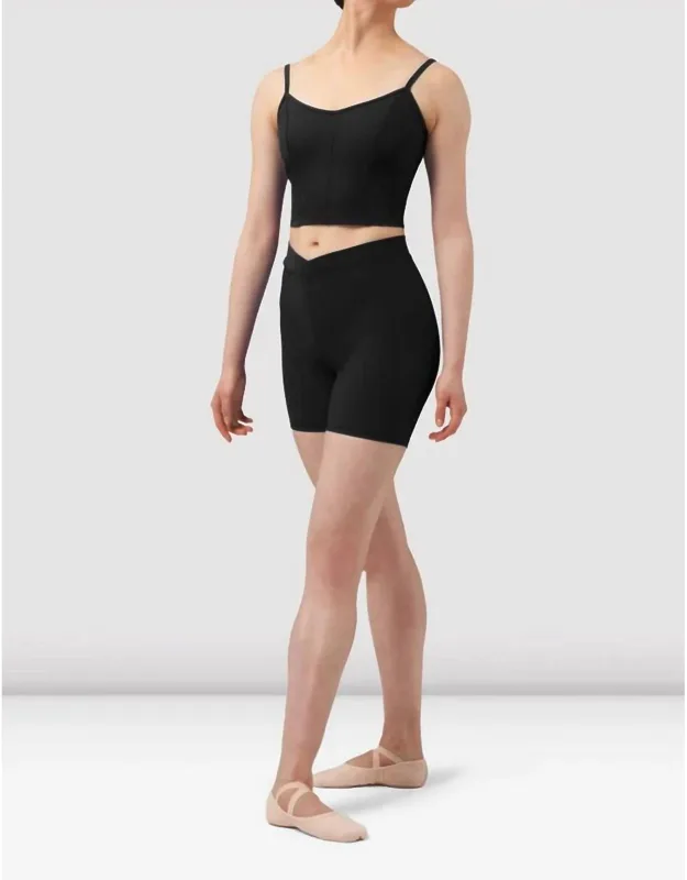 Mirella Chevron Camisole Crop Top