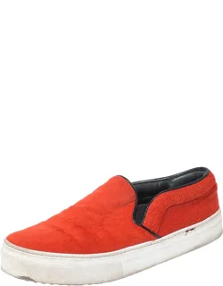Calfhair Slip On Sneakers