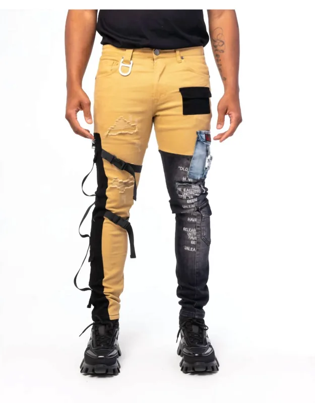 Cargo Denim Jeans