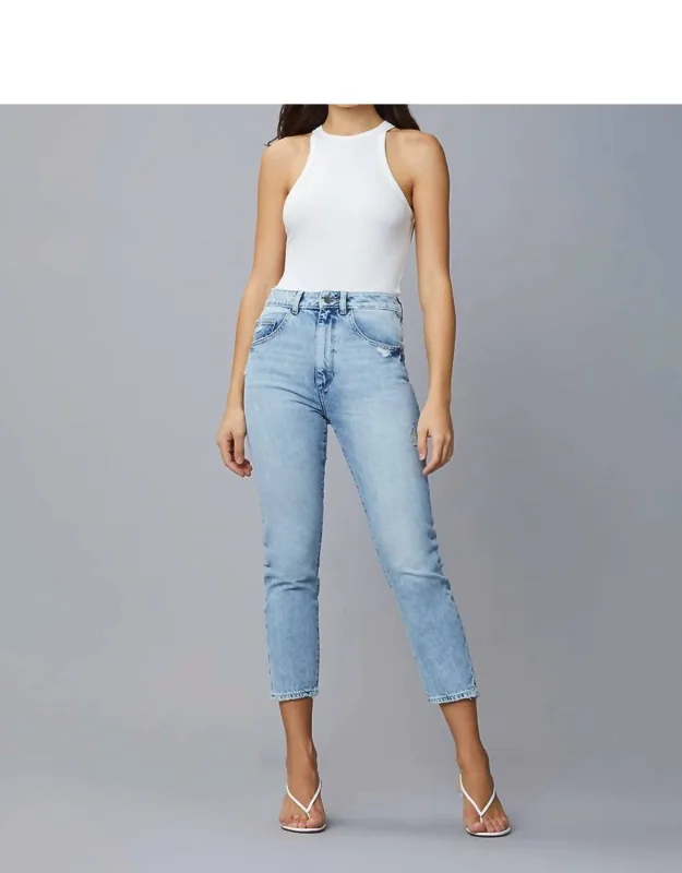 Susie High Rise Tapered Jeans