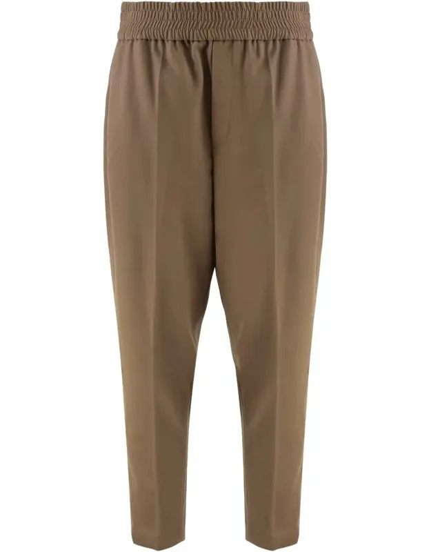 Wool Blend Trousers