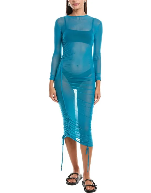 Mesh Midi Dress