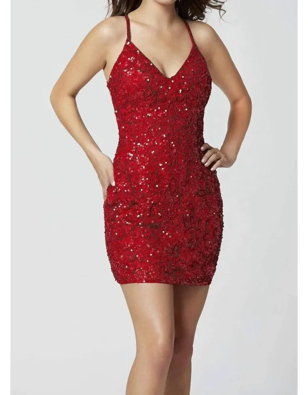 Paisley Beaded Fitted Dress