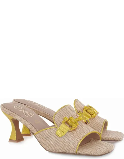Raffia Sandal