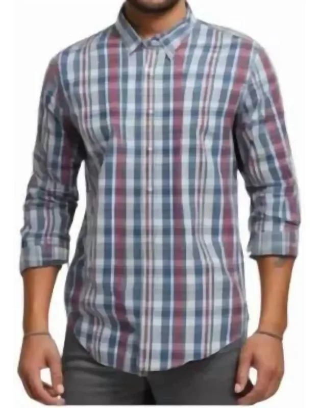 Plaid Flex Casual Shirt