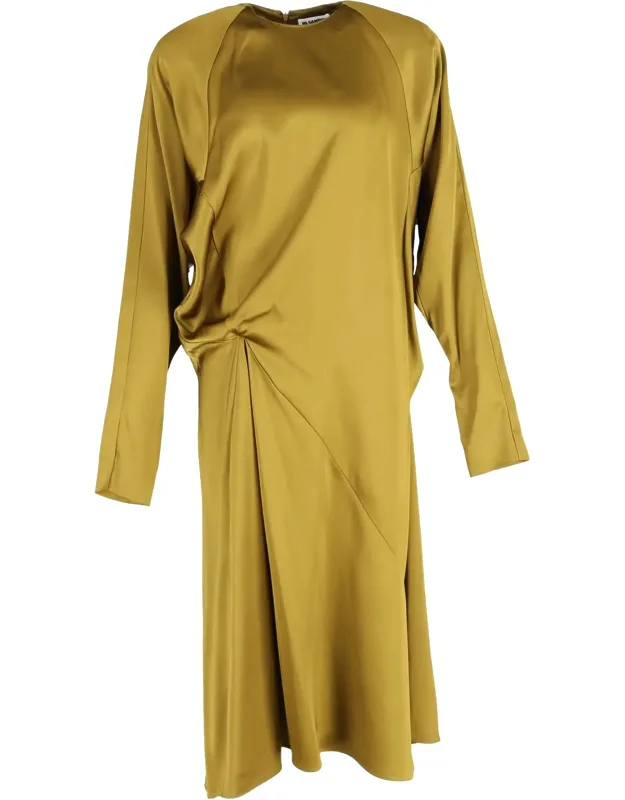 Gathered Midi Dress