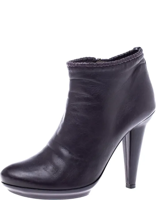 Leather Ankle Boots