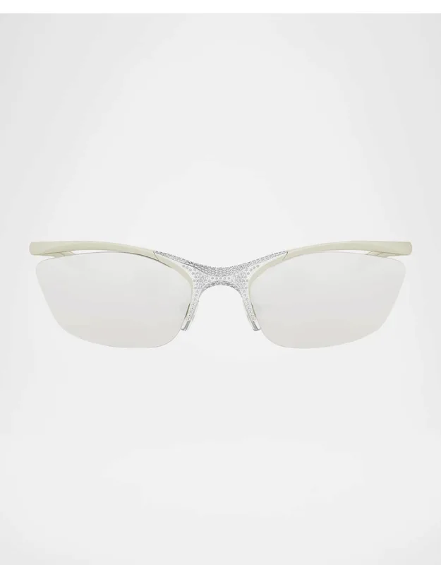 Crystal Cat-eye Sunglasses