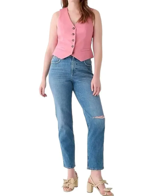 High-rise Classic Straight Jeans