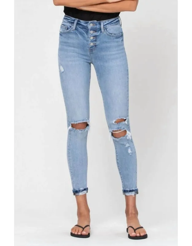 High Rise Stretchy Skinny Jeans