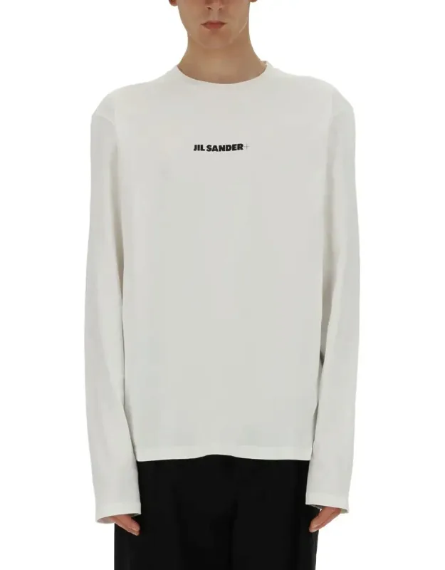 T-shirt With Logo, 100% Cotton