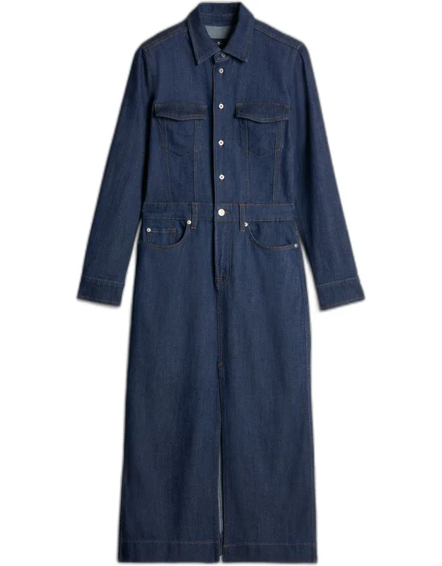 Weightless Denim Maxi Dress