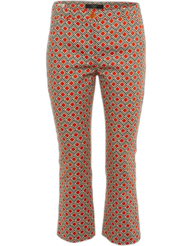 Printed Cotton Capri Pants