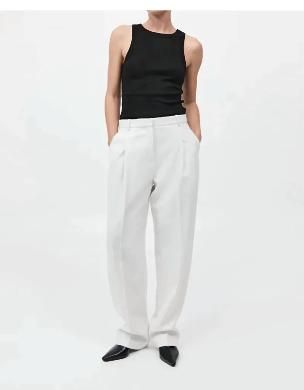 Tailored Pleat Pants