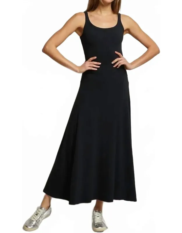 Rib Midi Tank Dress