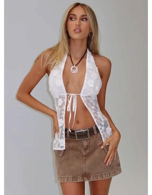 Elevation Tie Up Longline Top