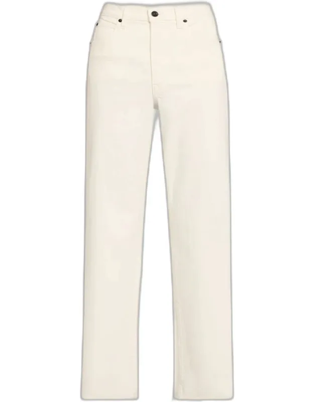 Grace High-rise Wide-leg Jeans
