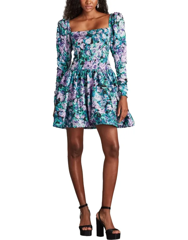Floral Print Mini Dress