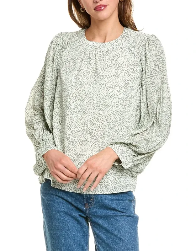 Smocked Shoulder Top