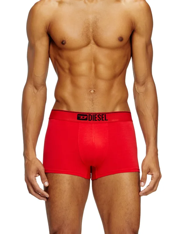 Diesel - Three-pack Of Plain Boxer - Elasticated Waistband, Contrast Stripe