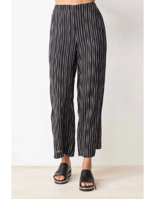 Vintage Stripe Ankle Pants
