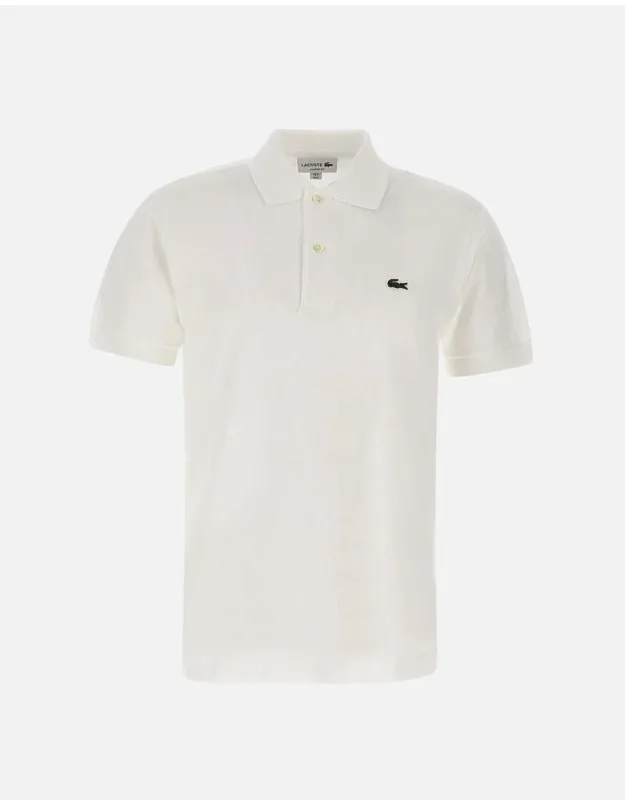T-shirt And Polo With Ribbed Collar And Mother Of Pearl Buttons