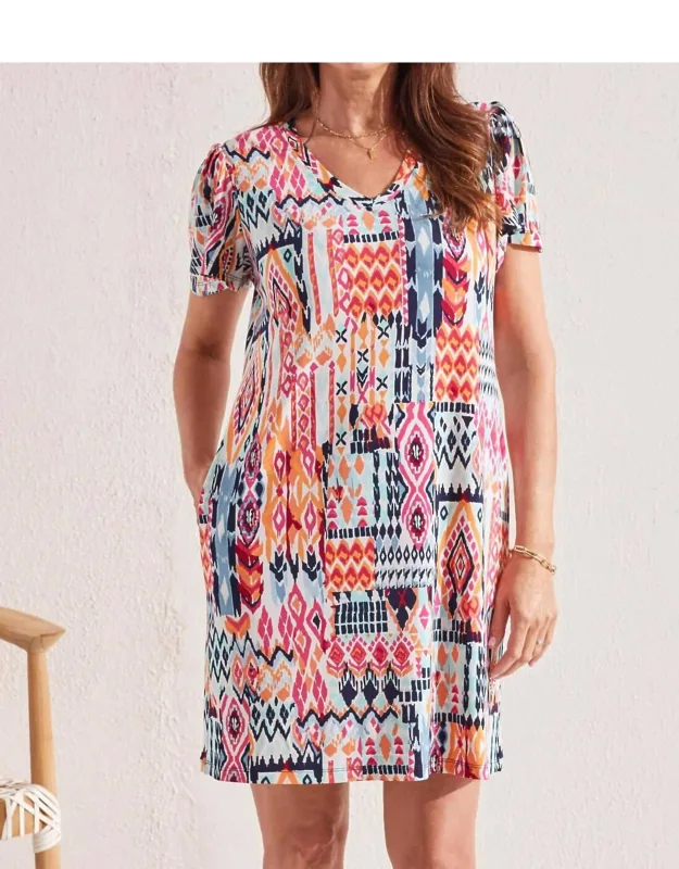 Flutter Sleeve Dress