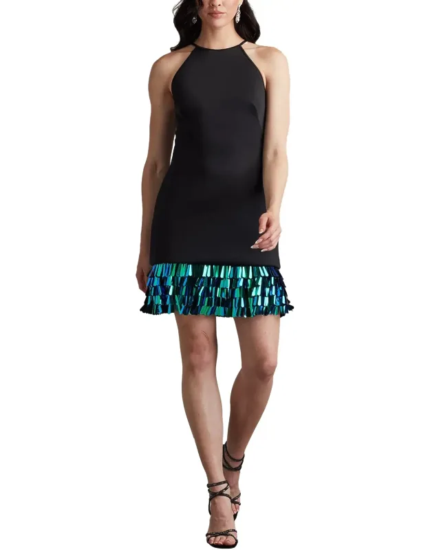 Sequin-fringe Mini Dress