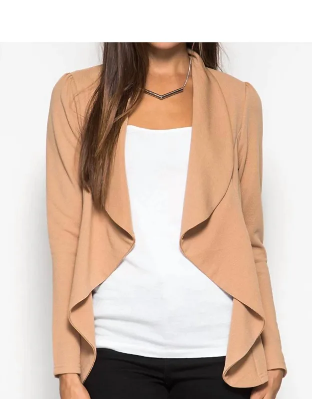 Textured Knit Blazer