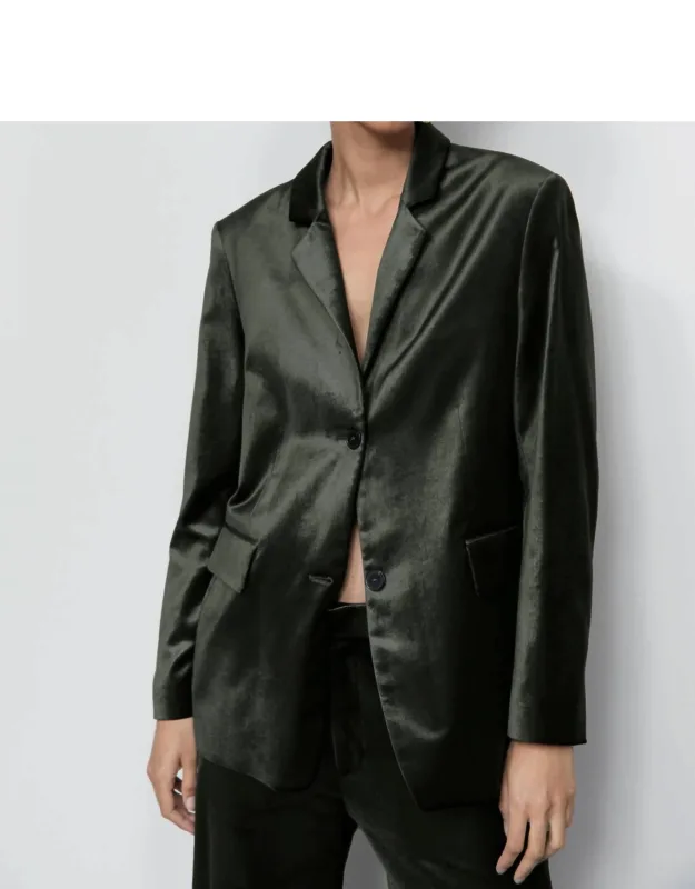 Lola Velvet Blazer