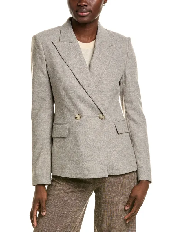 Wool-blend Blazer