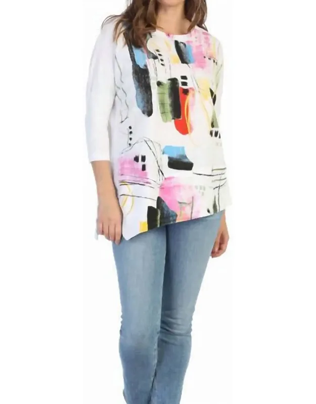 Dreaming Mineral Washed Dolman Sleeve Cotton Top