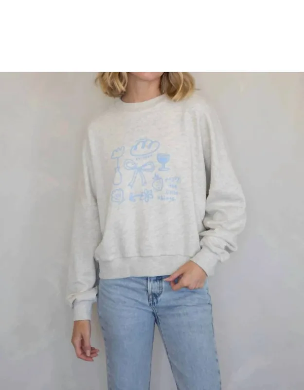 Enjoy The Little Things Crewneck Pullover