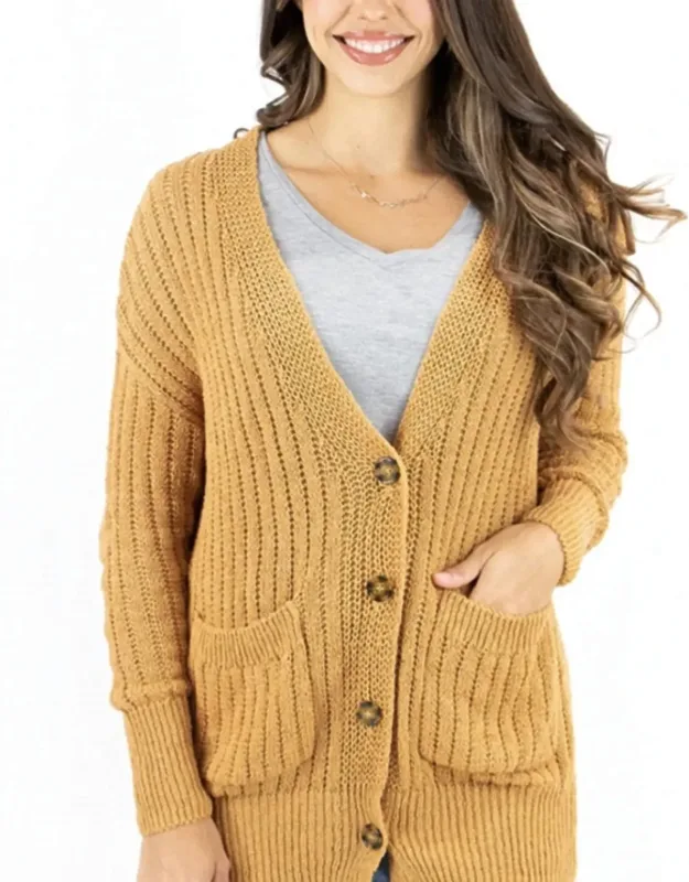 Slouchy Knit Cardigan