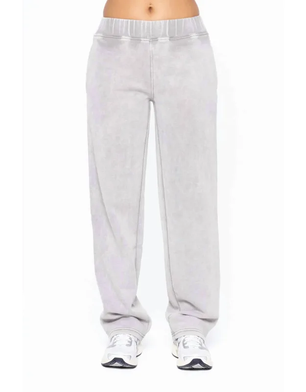 Straight Leg Vintage Fleece Lounge Pants