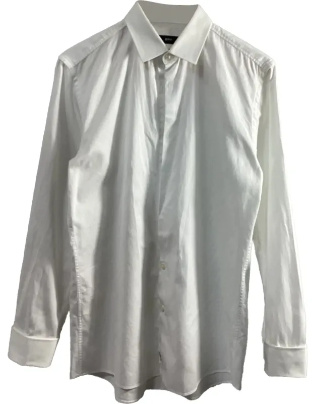 Boss Slim Fit Shirt In Cotton - Modern Classic, Tailored For Comfort