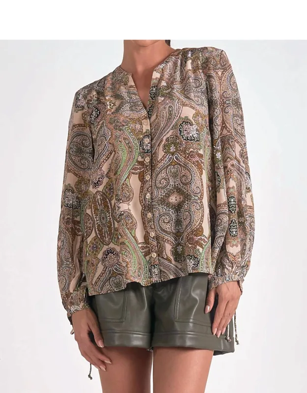 Paisley Blouse