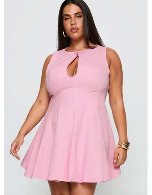 Keyhole Mini Dress