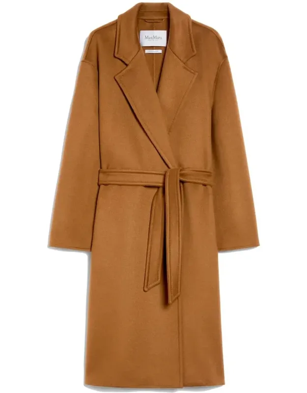 Cashmere Midi Coat With Belt