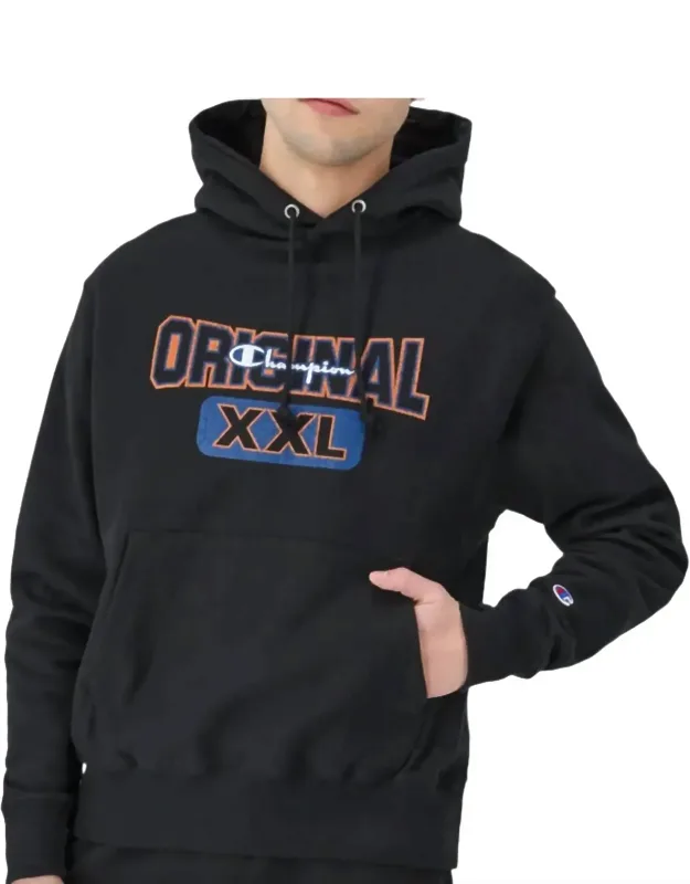 Reverse Weave Arena Hoodie In Original Xxl With Graphic Design And Double-layer Hood
